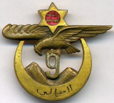Знаки 9-го полка Алжирских стрелков.