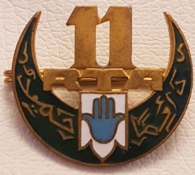 Знак 11-го полка Алжирских стрелков.