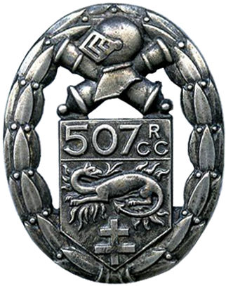 Знак 507-го танкового полка. 