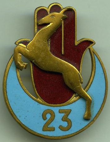 Знак 23-го полка Алжирских стрелков.
