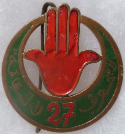 Знак 27-го полка Алжирских стрелков.
