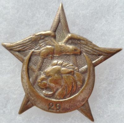 Знак 29-го полка Алжирских стрелков.