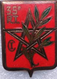 Знак 35-го полка Алжирских стрелков.
