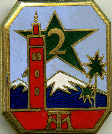 Знак 2-го марокканского полка.