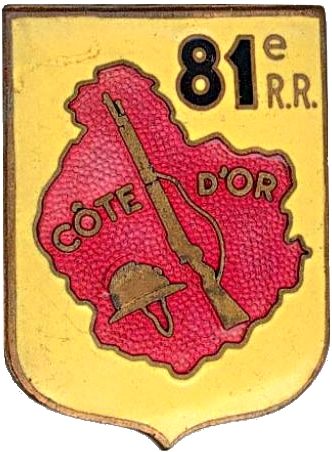 Знаки 81-го альпийского пехотного полка.