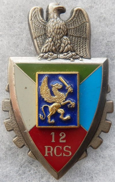 Знак 12-го полка командования и поддержки.