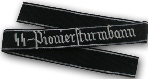 Манжетная лента саперных подразделений СС «Pioniersturmbann».