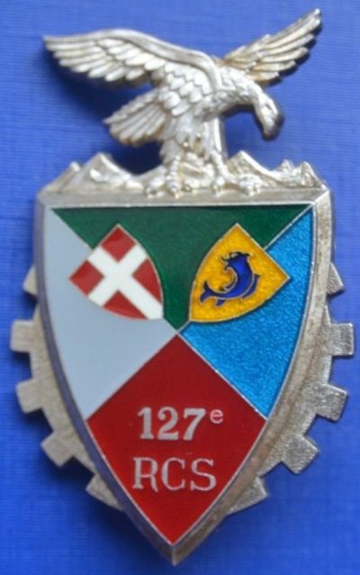 Знак 127-го полка командования и поддержки.