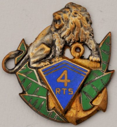 Знак 4-го Сенегальского пехотного полка.