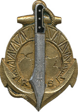 Знак 11-го Сенегальского пехотного полка.