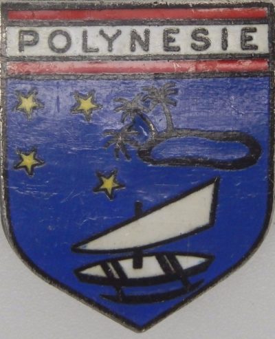 Знак легиона ведомственной жандармерии Французской Полинезии.