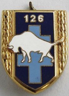 Знаки 126-го пехотного полка.