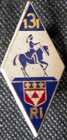 Знак 131-го пехотного полка.