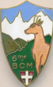 Знак 6-го батальона шассеров. 