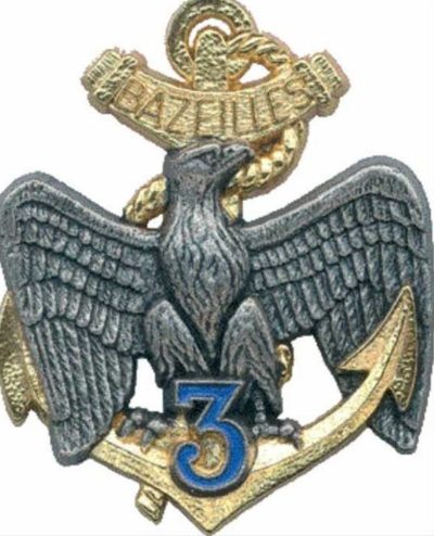 Знак 3-го полка морской пехоты.