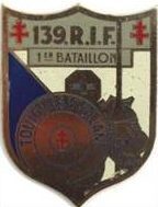 Знак 139-го пехотного полка.