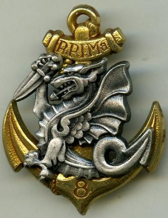 Знак 8-го полка морской пехоты.