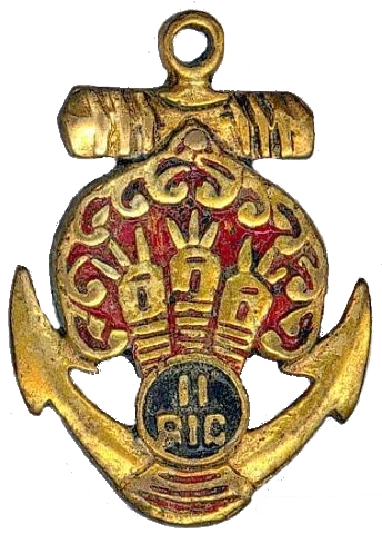 Знак 11-го полка морской пехоты.