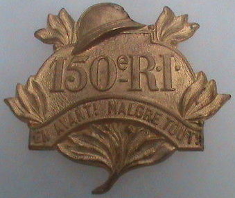 Знаки 150-го пехотного полка.