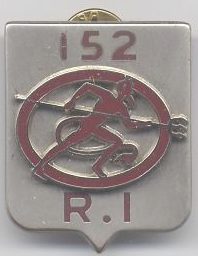 Знаки 152-го пехотного полка.