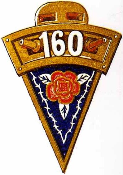 Знак 160-го пехотного полка.