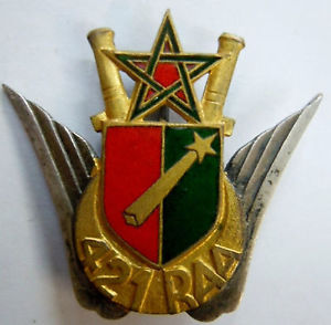 Знак 421-го зенитного артиллерийского полка. 