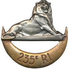 Знак 235-го пехотного полка.