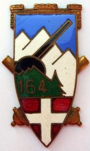 Знак 164-го артиллерийского полка.