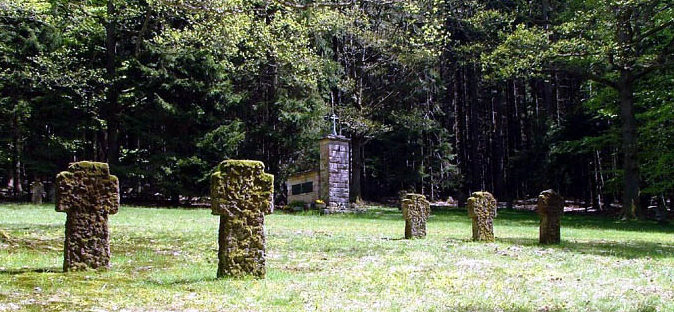 г. Бад-Орб, Майн-Кинциг район. Памятники на месте захоронения советских военнопленных.