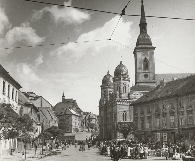 Улицы Братиславы. 1939 г. 