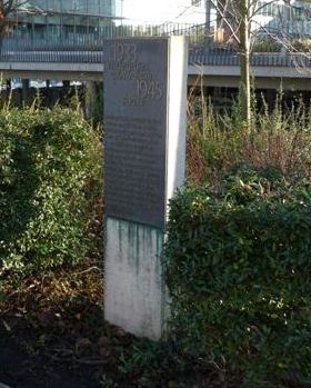 г. Аахен. Памятник на месте еврейского трудового лагеря.
