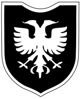 Знак дивизии «Скандербег».