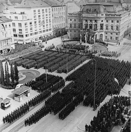 Военный парад в Братиславе. Март 1941 г.
