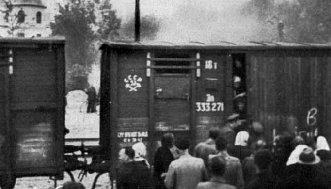 Депортация горожан в Сибирь. Август 1940 г. 