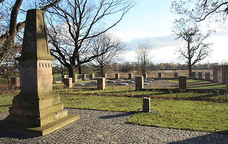 г. Грёнинген. Воинское кладбище, где захоронено 80 советских военнопленных и подневольных рабочих, погибших во время Второй мировой войны.