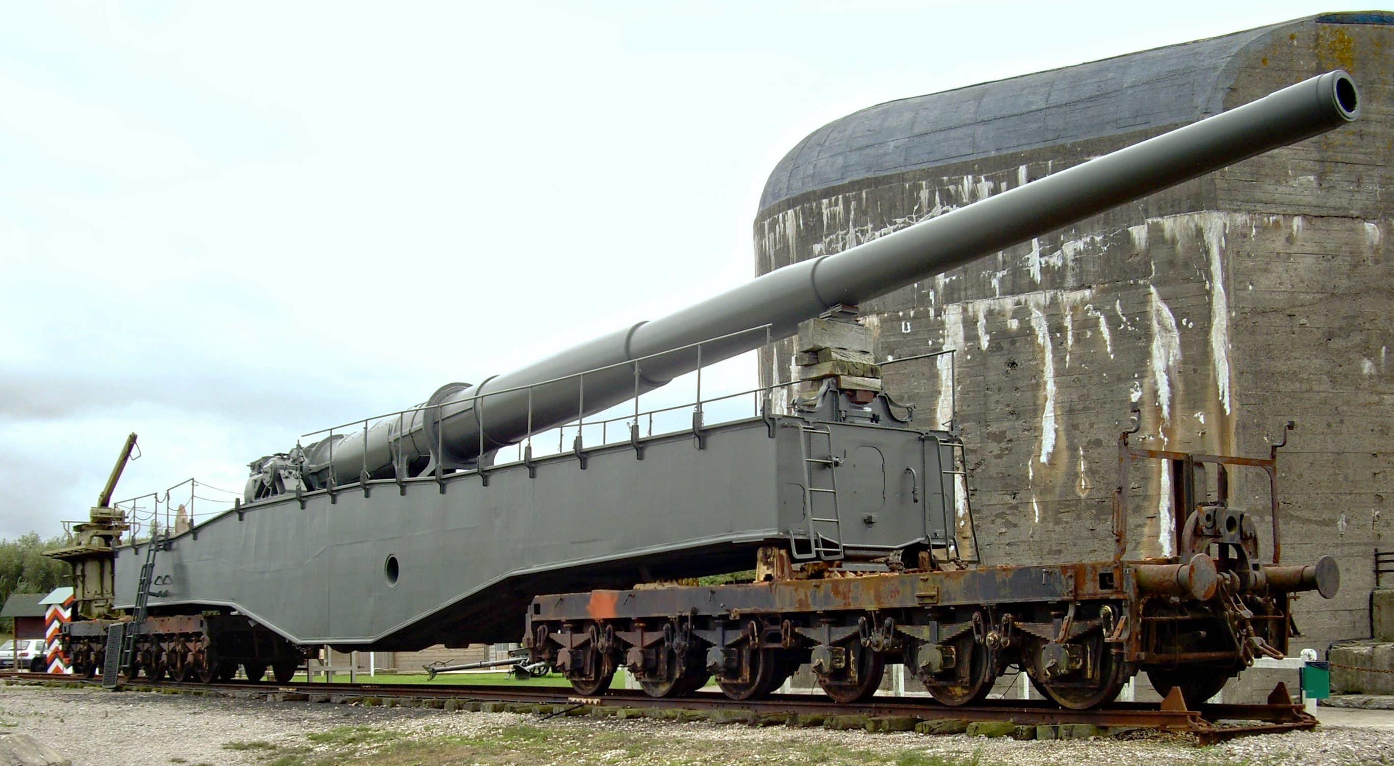 283-мм железнодорожное орудие K5 E.