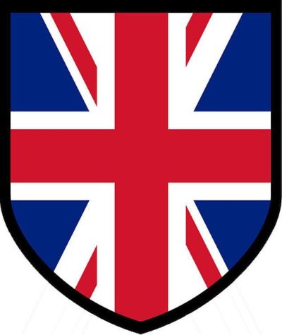 Знак британского корпуса.