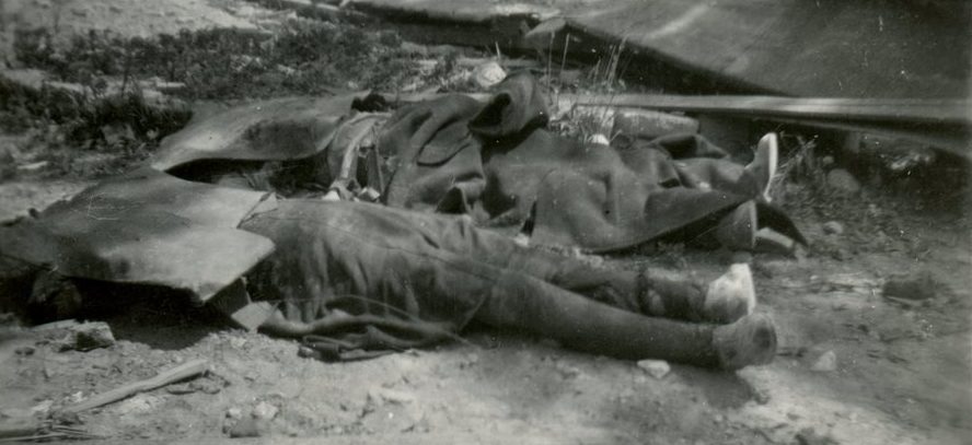 Жертвы бомбардировки союзников в Братиславе. 16 июня 1944 г. 
