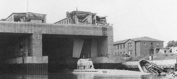 Бункер на момент окончания войны. 1945 г.