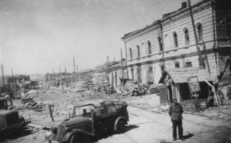 Немцы в городе. Июль 1942 г.