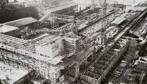 Строительство бункера. 1942 г. 