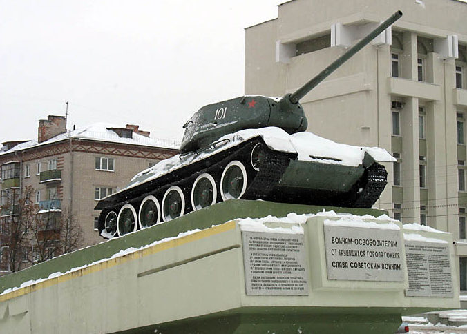 Памятник воинам-освободителям.