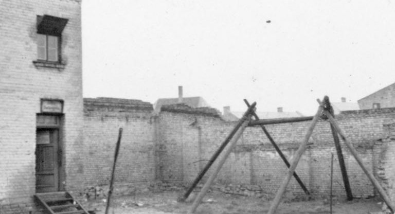 Виселица в гетто. 1942 г.