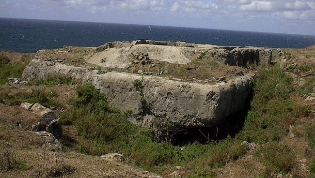 Бункеры острова. 