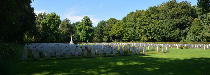 г. Киль. Военное кладбище, где похоронено 938 солдат союзников.