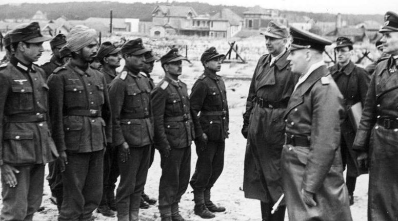 Роммель с инспекцией в Жиронде. 1944 г.