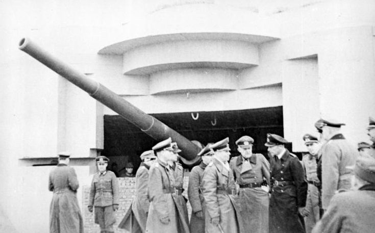 Роммель с инспекцией в Пиренеях. 1944 г.