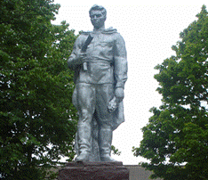д. Гроди Ошмянского р-на. Памятник воинам-землякам, погибшим в годы войны. 