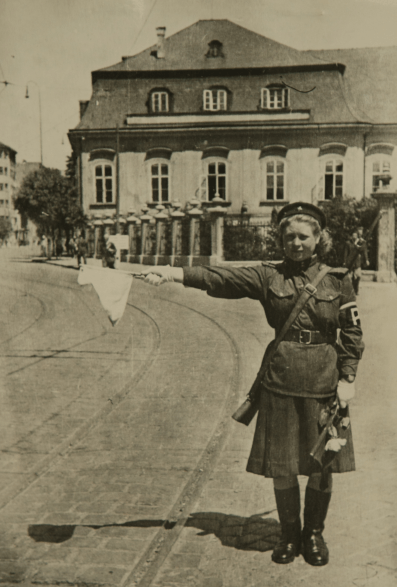 Красная Армия в Братиславе. Апрель 1945 г. 