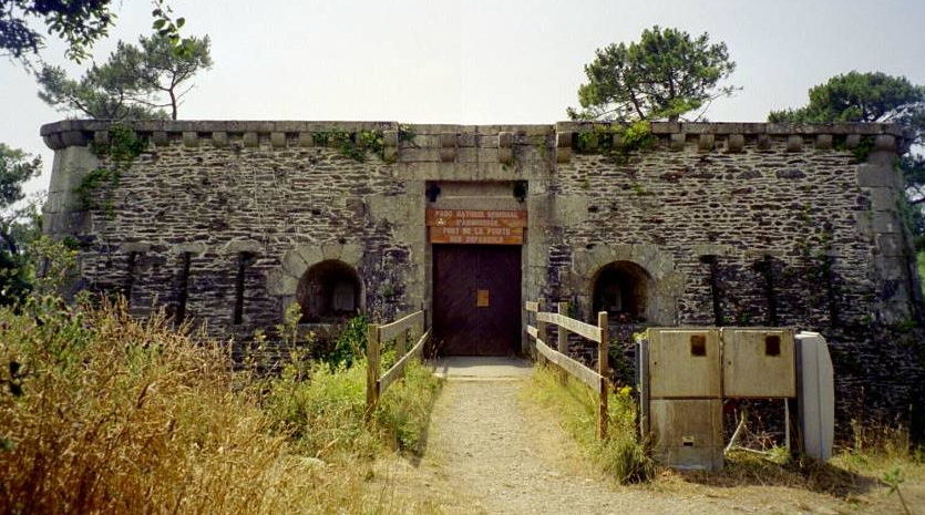 Сооружения форта «Pointe des Espagnols».